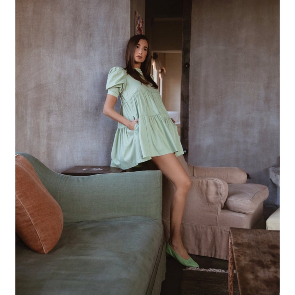 Danielle Bernstein baby doll dress we wore what